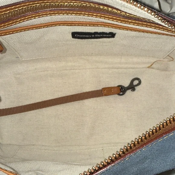 Dooney & Bourke Steel Blue Chloe 30 - Picture 9 of 14
